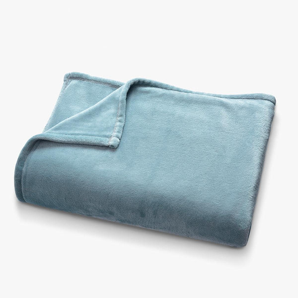 Soft Fleece Blanket-Dusty Blue - phfmart