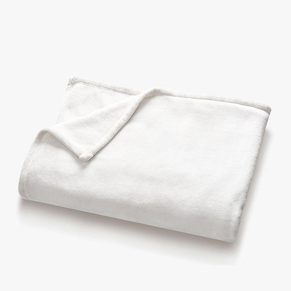 Soft Fleece Blanket-White - phfmart
